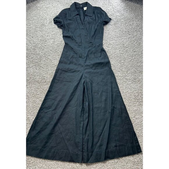 Maeve By Anthropologie Womens Sz 6 The Colette Wrap Jumpsuit - Picture 2 of 12